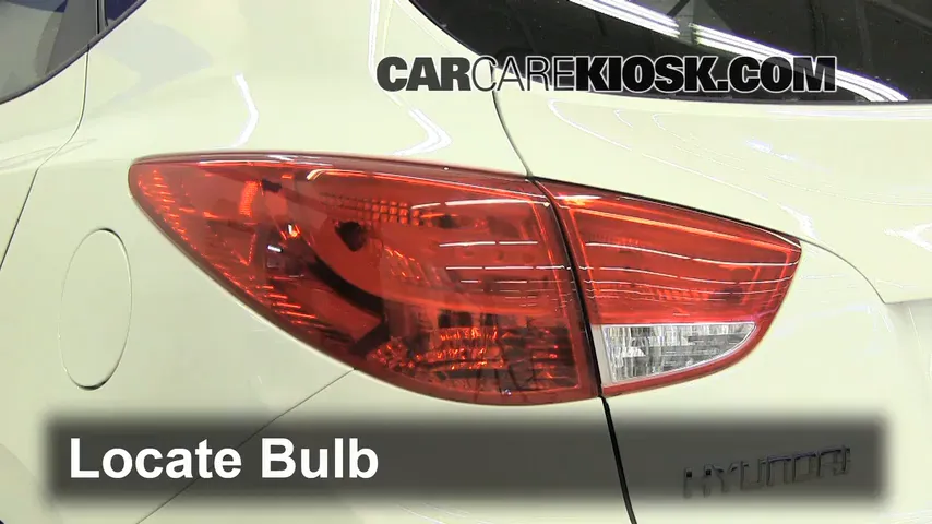 2012 Hyundai Tucson Limited 2.4L 4 Cyl. Lights Reverse Light (replace bulb)